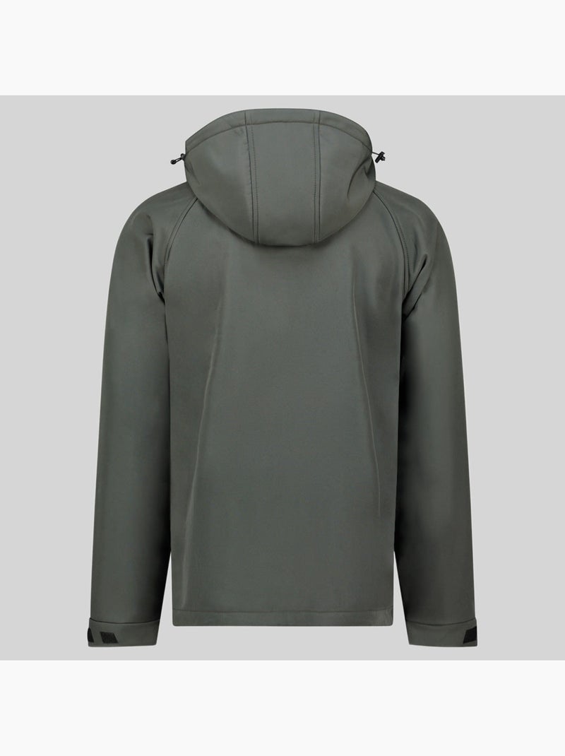 Casaco softshell com capuz tamigoglass – geographical norway Cinza escuro - Kiabi