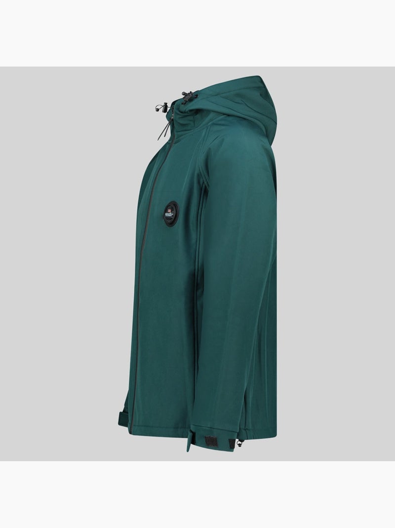 Casaco softshell com capuz tamigoglass – geographical norway Verde escuro - Kiabi