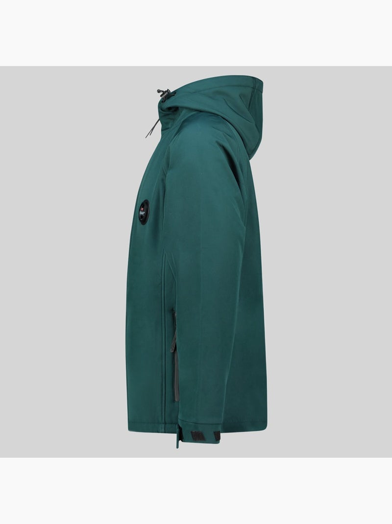 Casaco softshell com capuz tamigoglass – geographical norway Verde escuro - Kiabi
