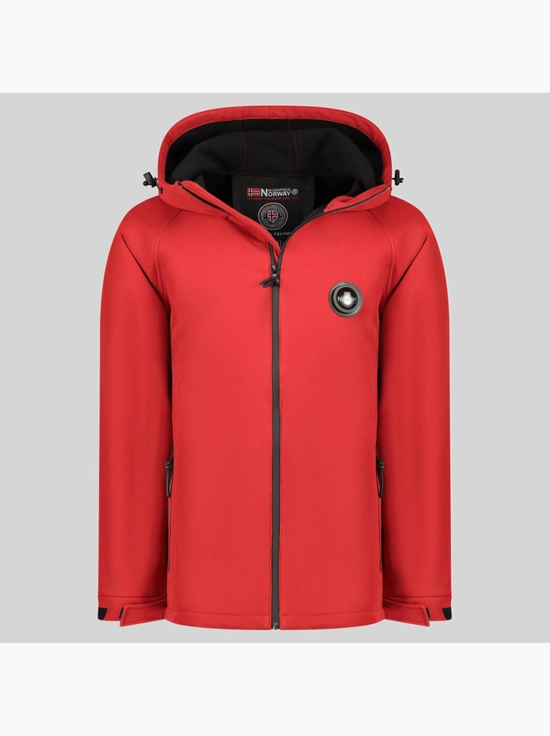 Casaco softshell com capuz tamigoglass – geographical norway Vermelho - Kiabi