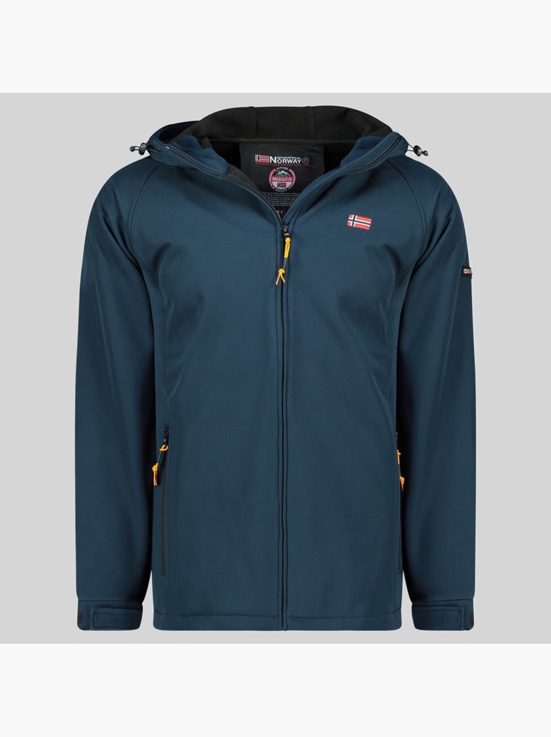 Casaco softshell com capuz tamigolor – geographical norway Azul-marinho - Kiabi