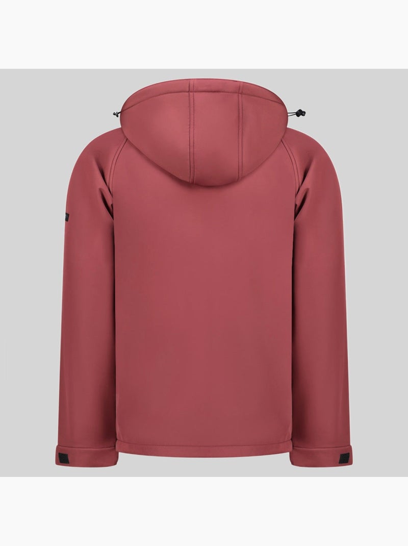 Casaco softshell com capuz tamigolor – geographical norway Bordô - Kiabi