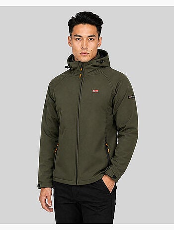 Casaco softshell com capuz tamigolor – geographical norway
