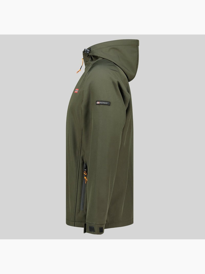 Casaco softshell com capuz tamigolor – geographical norway Cáqui - Kiabi