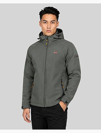 Casaco softshell com capuz tamigolor – geographical norway