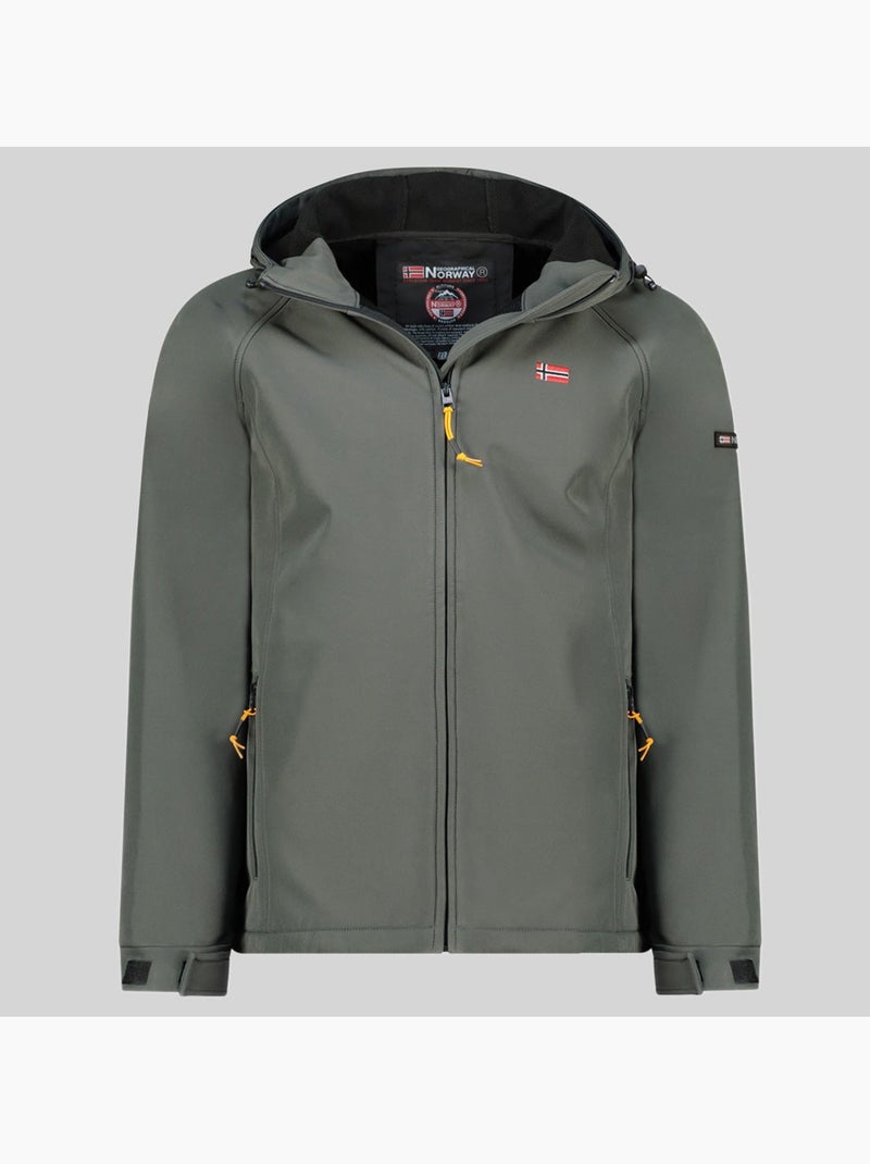 Casaco softshell com capuz tamigolor – geographical norway Cinza escuro - Kiabi