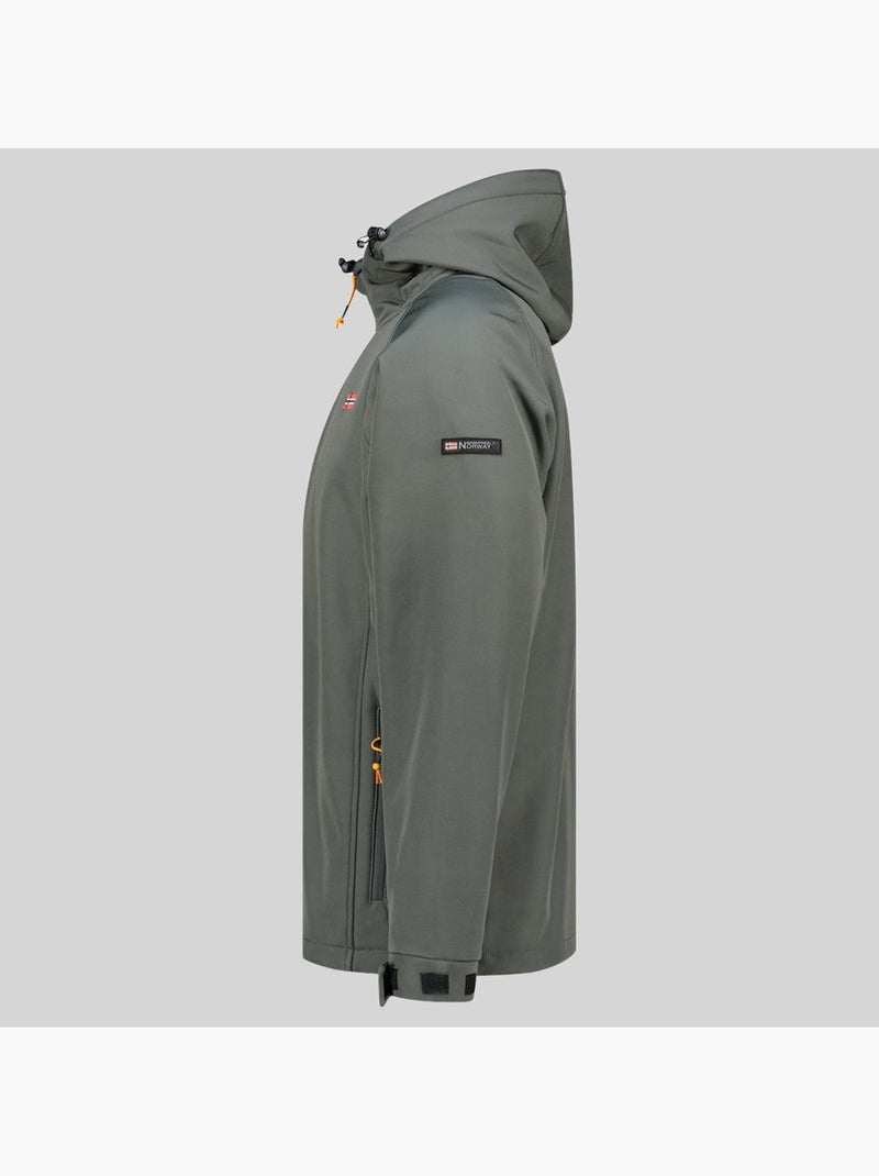 Casaco softshell com capuz tamigolor – geographical norway Cinza escuro - Kiabi