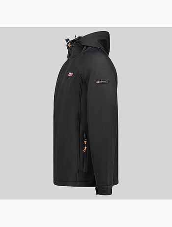 Casaco softshell com capuz tamigolor – geographical norway