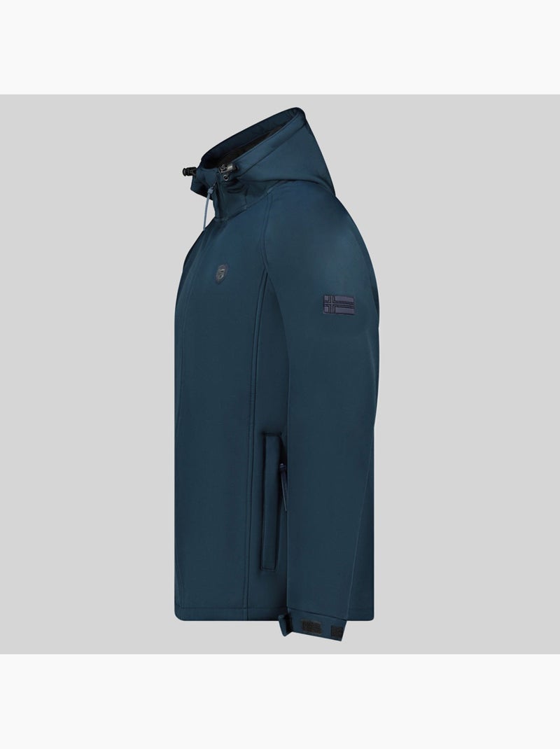 Casaco softshell com capuz tamigotal – geographical norway Azul-marinho - Kiabi