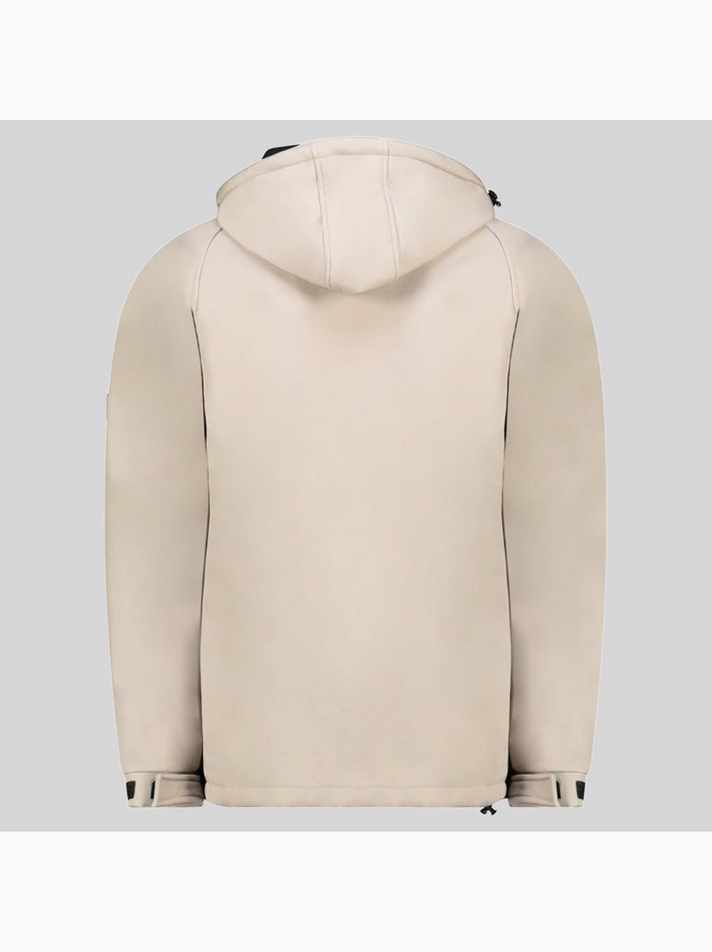 Casaco softshell com capuz tamigotal – geographical norway Bege - Kiabi