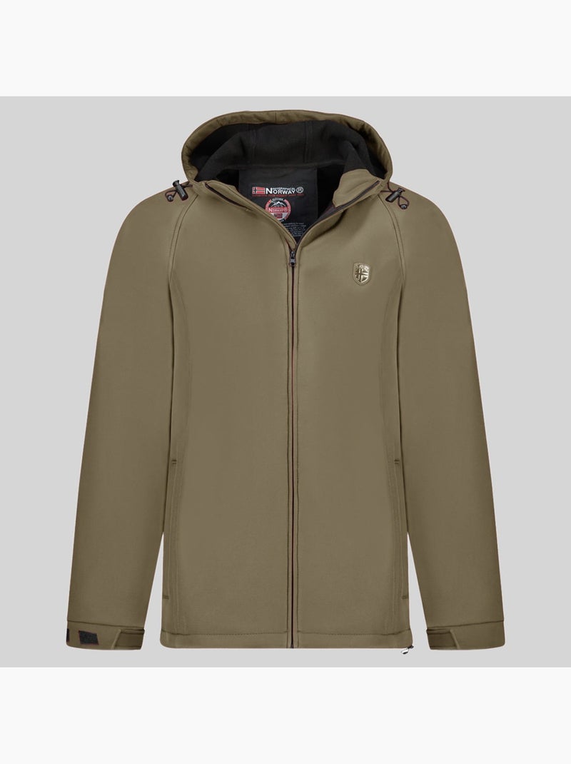 Casaco softshell com capuz tamigotal – geographical norway Cáqui - Kiabi