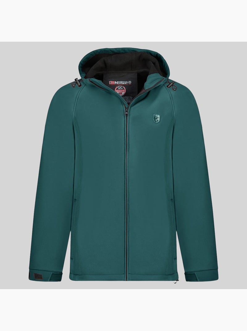Casaco softshell com capuz tamigotal – geographical norway Verde escuro - Kiabi