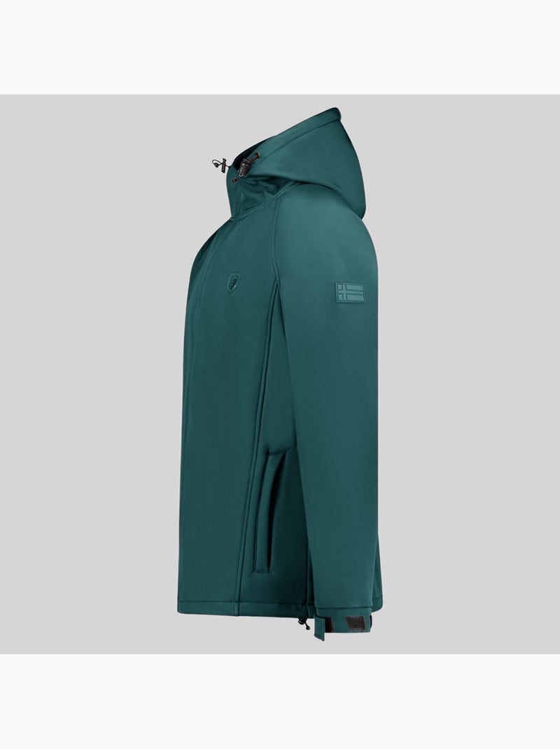 Casaco softshell com capuz tamigotal – geographical norway Verde escuro - Kiabi
