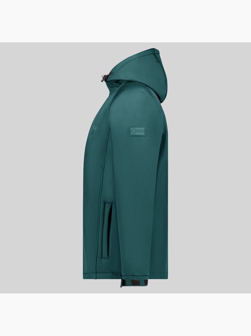 Casaco softshell com capuz tamigotal – geographical norway Verde escuro - Kiabi