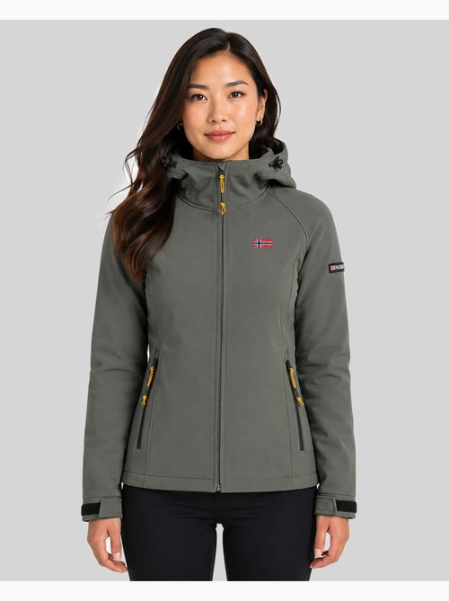 Casaco softshell com capuz tamilalor – geographical norway - Kiabi Casaco softshell com capuz tamilalor – geographical norway - Kiabi