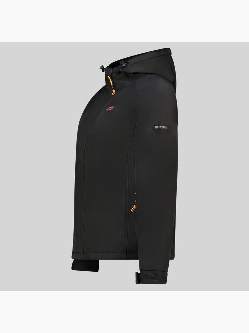 Casaco softshell com capuz tamilalor – geographical norway Preto - Kiabi