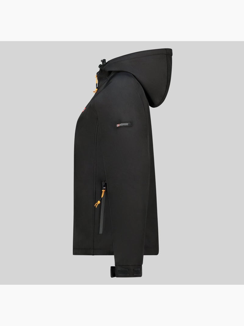 Casaco softshell com capuz tamilalor – geographical norway Preto - Kiabi