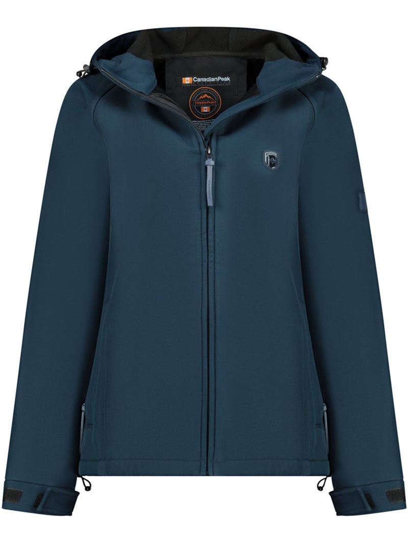 Casaco softshell com capuz tamilataleak – canadian peak Azul-marinho - Kiabi