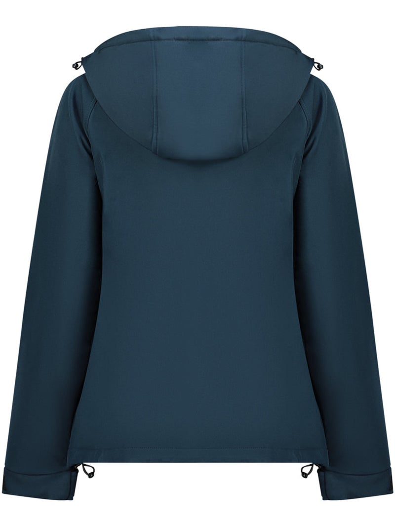 Casaco softshell com capuz tamilataleak – canadian peak Azul-marinho - Kiabi