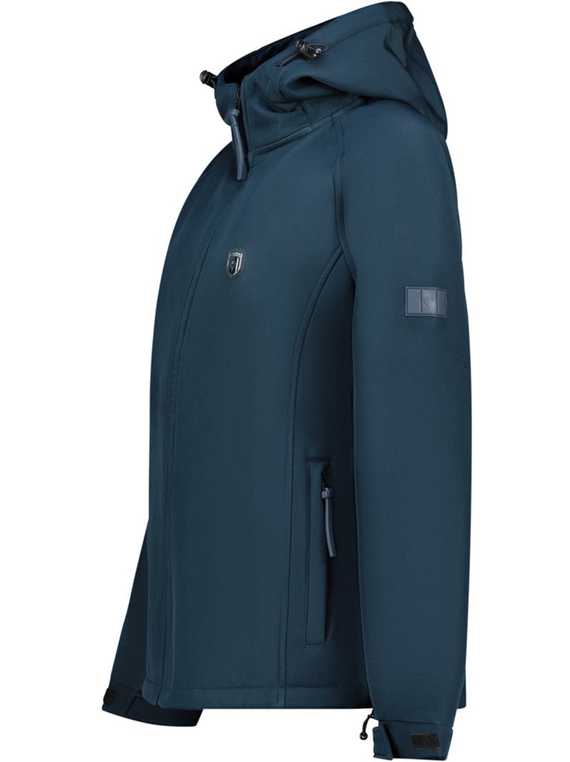 Casaco softshell com capuz tamilataleak – canadian peak Azul-marinho - Kiabi