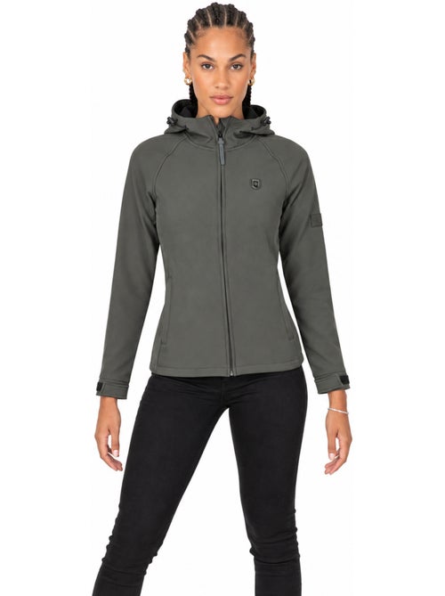 Casaco softshell com capuz tamilataleak – canadian peak - Kiabi