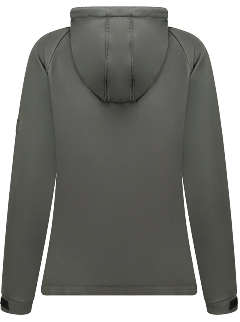 Casaco softshell com capuz tamilataleak – canadian peak Cinza escuro - Kiabi