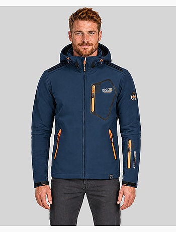 Casaco softshell com capuz tanada – geographical norway