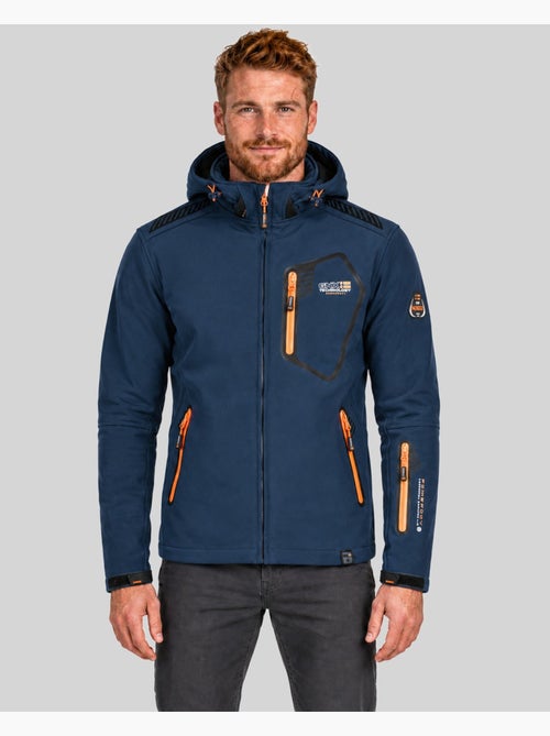 Casaco softshell com capuz tanada – geographical norway - Kiabi Casaco softshell com capuz tanada – geographical norway - Kiabi