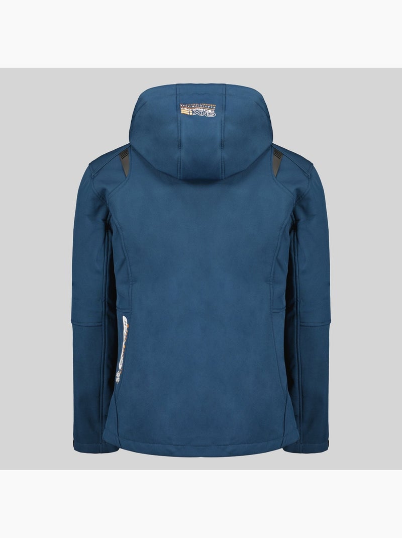 Casaco softshell com capuz tanada – geographical norway Azul-marinho - Kiabi
