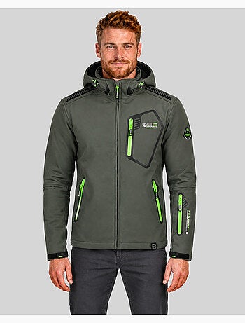 Casaco softshell com capuz tanada – geographical norway