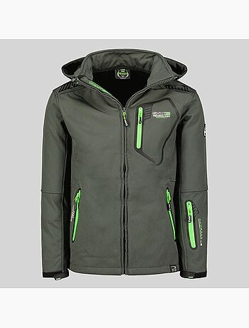 Casaco softshell com capuz tanada – geographical norway