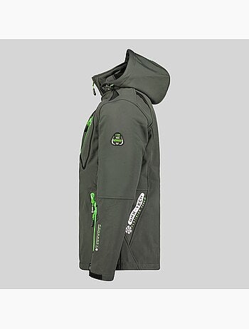 Casaco softshell com capuz tanada – geographical norway