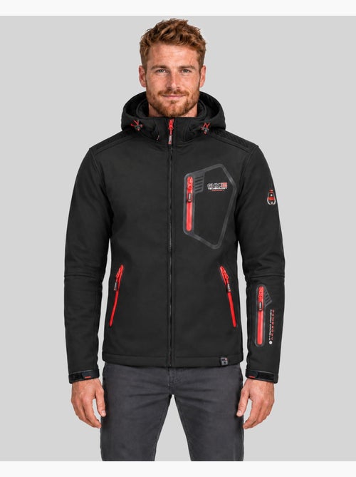 Casaco softshell com capuz tanada – geographical norway - Kiabi Casaco softshell com capuz tanada – geographical norway - Kiabi