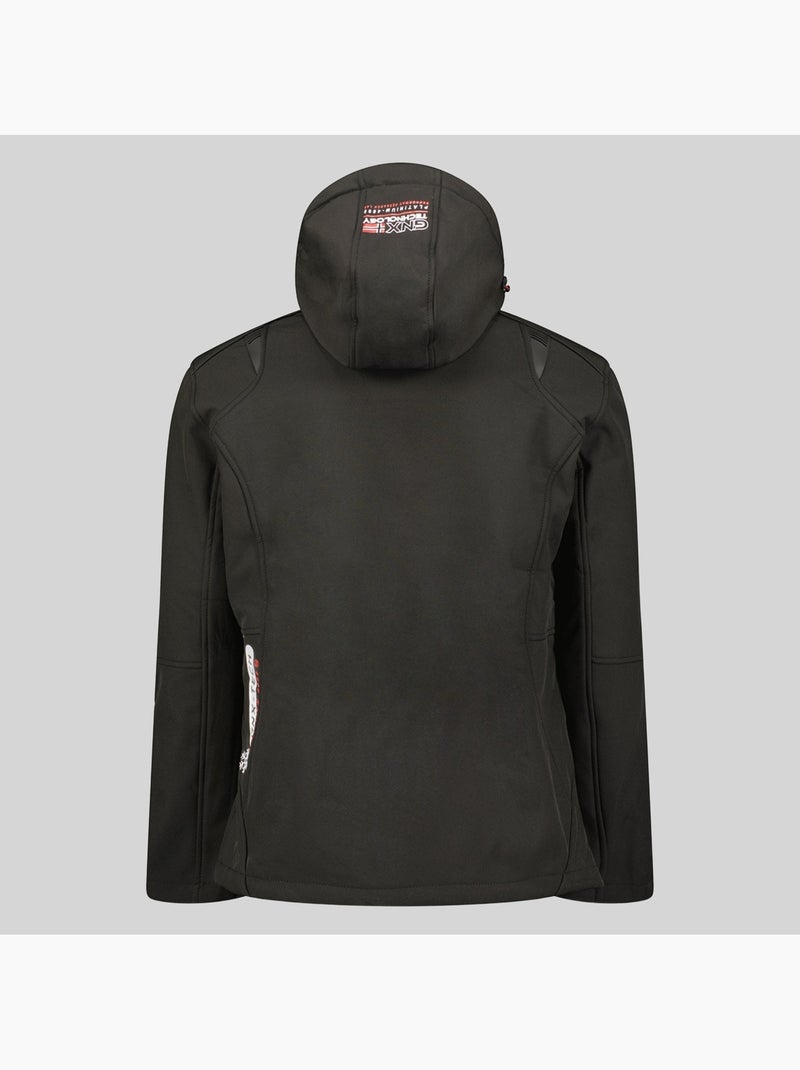 Casaco softshell com capuz tanada – geographical norway Preto - Kiabi
