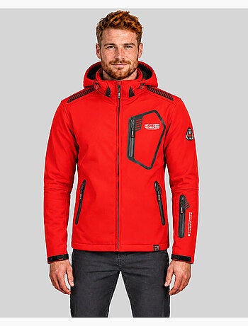 Casaco softshell com capuz tanada – geographical norway