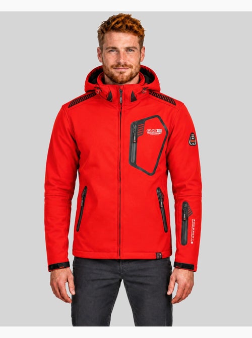 Casaco softshell com capuz tanada – geographical norway - Kiabi Casaco softshell com capuz tanada – geographical norway - Kiabi