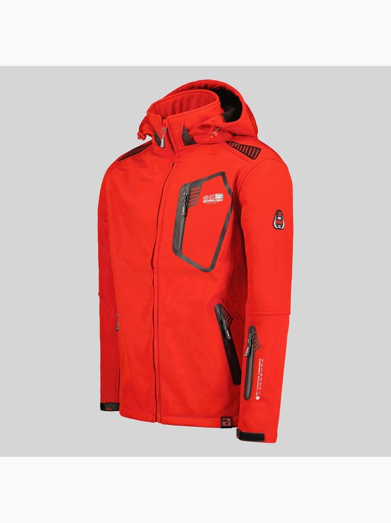 Casaco softshell com capuz tanada – geographical norway Vermelho - Kiabi
