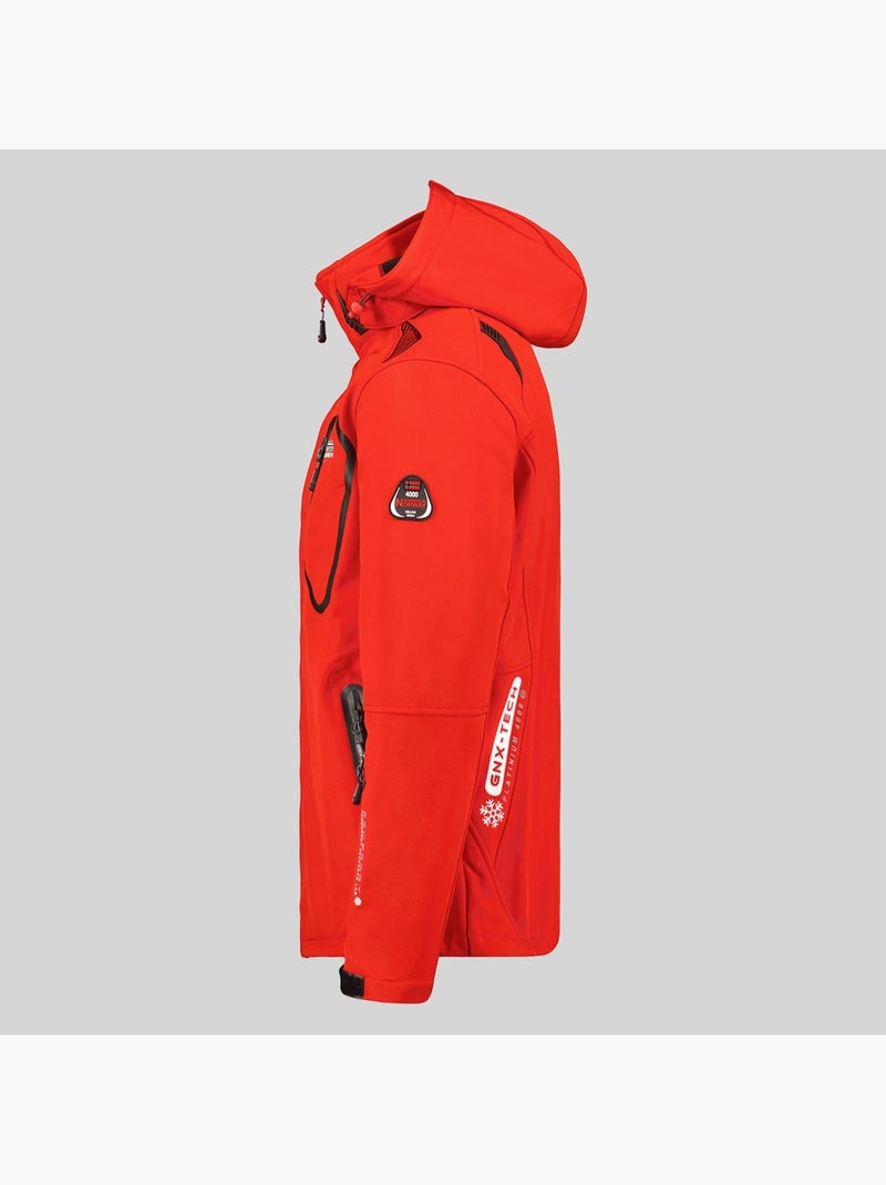 Casaco softshell com capuz tanada – geographical norway Vermelho - Kiabi