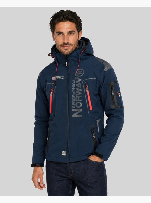 Casaco softshell com capuz techno – geographical norway - Kiabi Casaco softshell com capuz techno – geographical norway - Kiabi