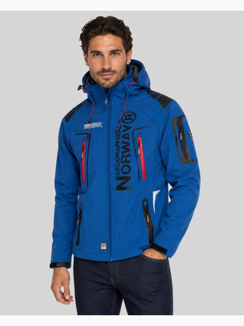 Casaco softshell com capuz techno – geographical norway - Kiabi Casaco softshell com capuz techno – geographical norway - Kiabi