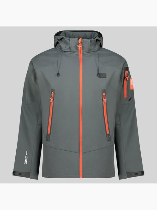 Casaco softshell com capuz tezip – geographical norway - Kiabi Casaco softshell com capuz tezip – geographical norway - Kiabi