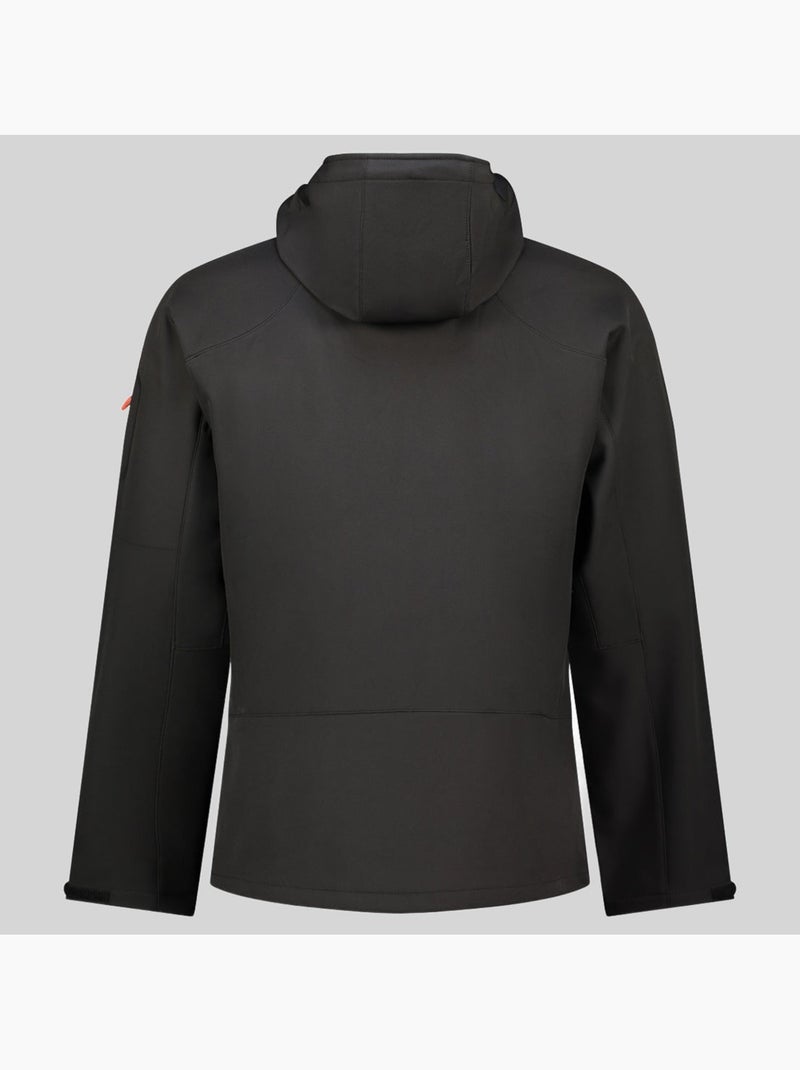 Casaco softshell com capuz tezip – geographical norway Preto - Kiabi