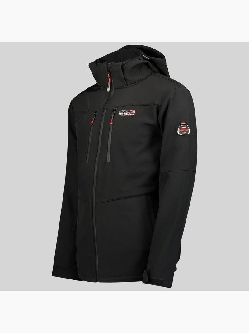 Casaco softshell com capuz timmex – geographical norway Azul-marinho - Kiabi