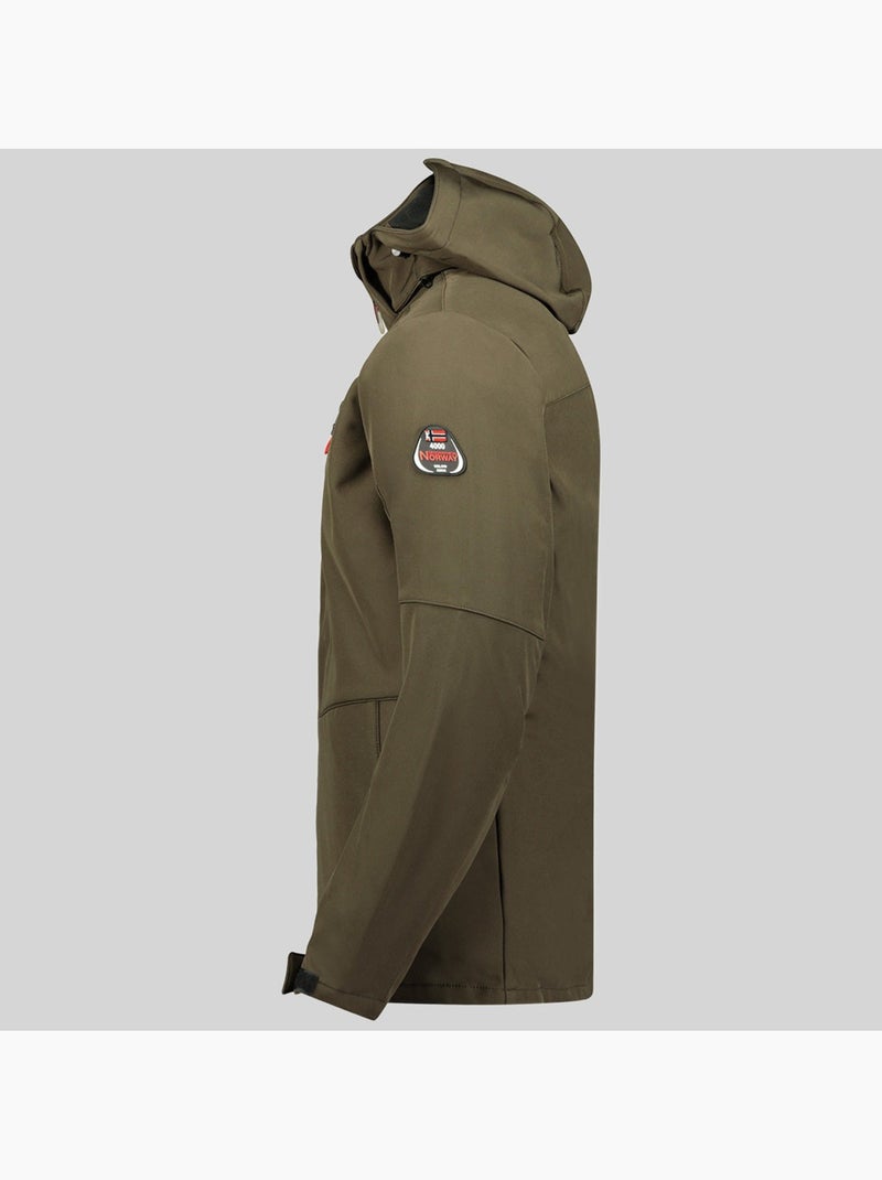 Casaco softshell com capuz timmex – geographical norway Preto - Kiabi