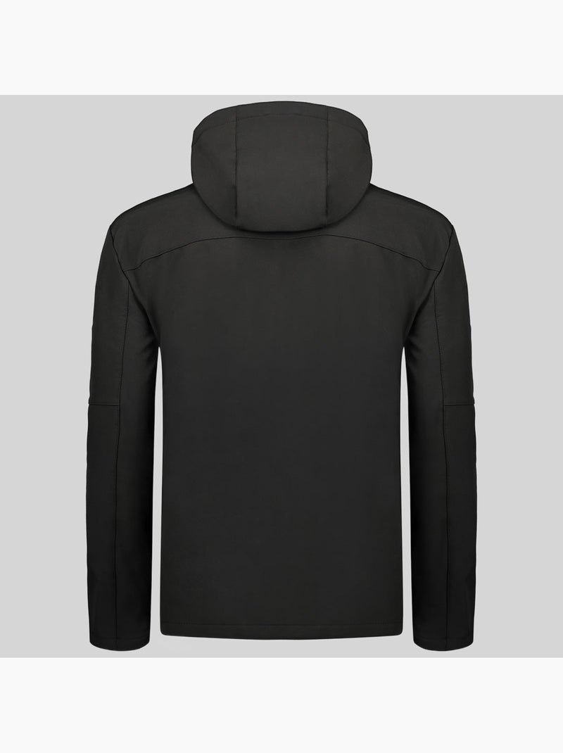 Casaco softshell com capuz timmex – geographical norway Preto - Kiabi