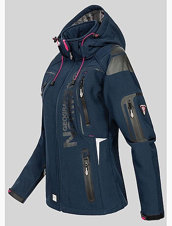Casaco softshell com capuz tislande mulher – geographical norway