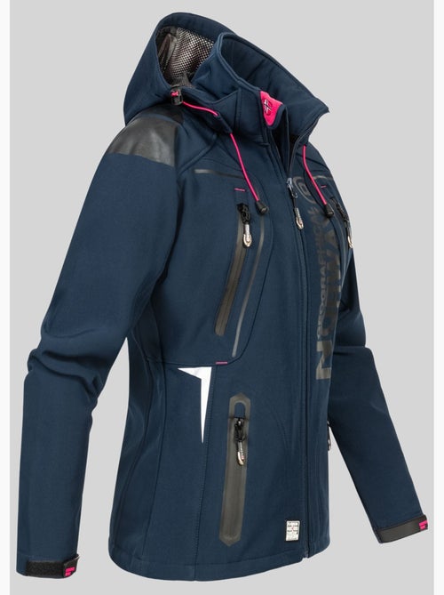 Casaco softshell com capuz tislande mulher – geographical norway - Kiabi