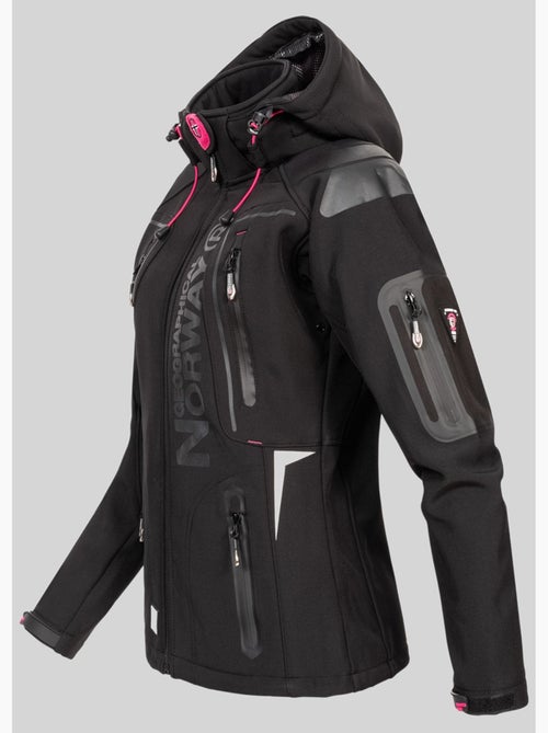 Casaco softshell com capuz tislande mulher – geographical norway - Kiabi