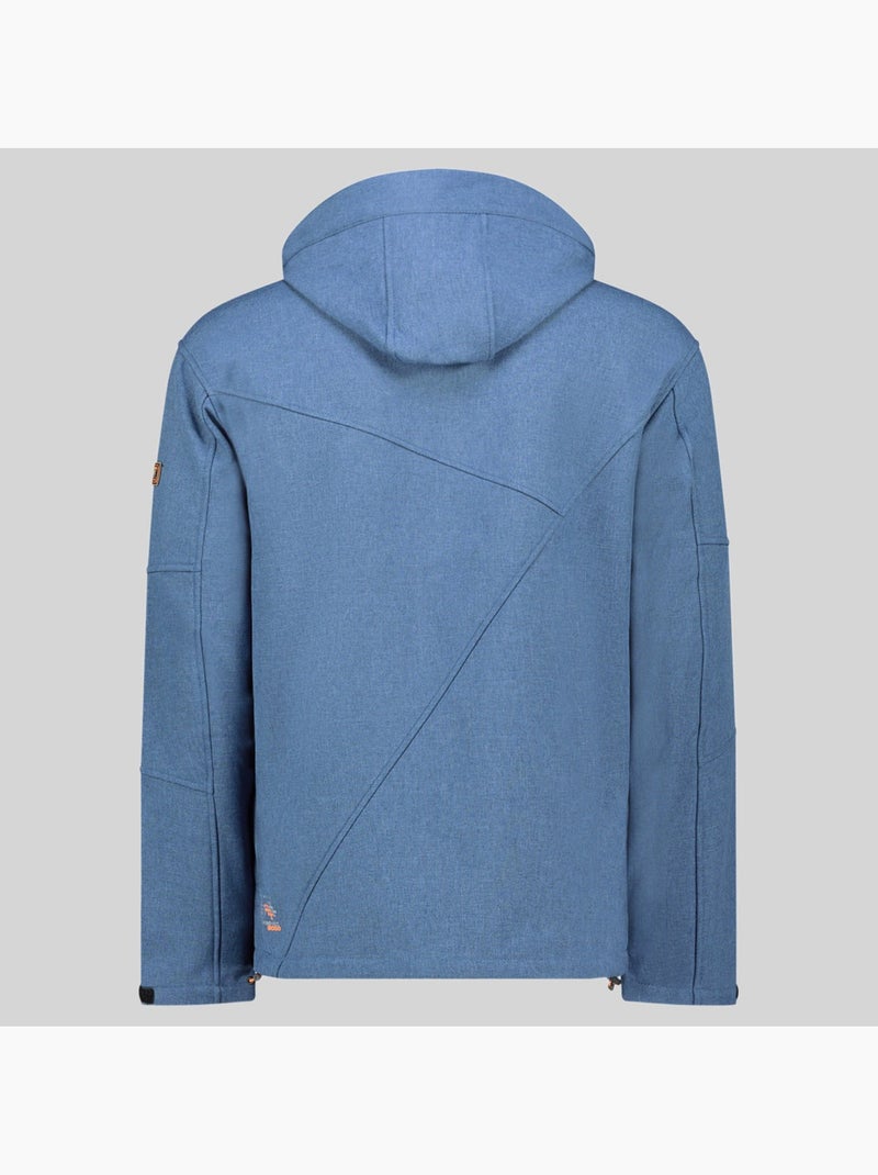 Casaco softshell com capuz tolympia – geographical norway Azul - Kiabi