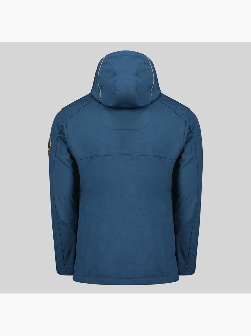 Casaco softshell com capuz topere – geographical norway Azul-marinho - Kiabi